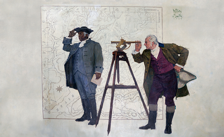 Ellicott And Banneker Surveying WashingtonDC