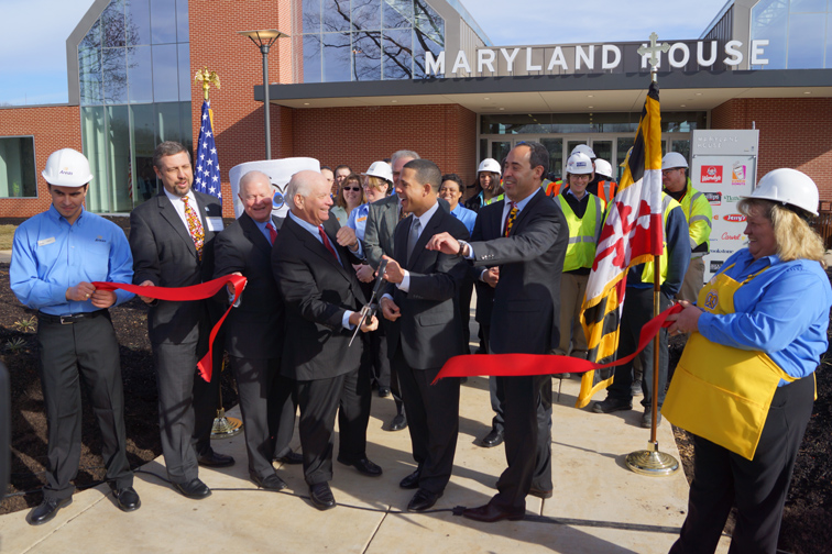 Maryland House Ribbon Cutting